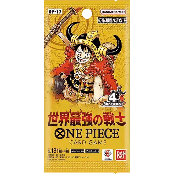The World's Strongest Warriors Booster Pack [OP-17] (JP)